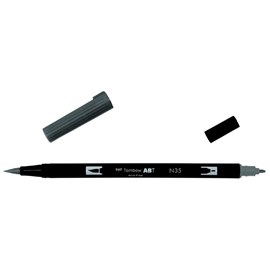 Маркер-кисть brush pen N35 холодный серый 12